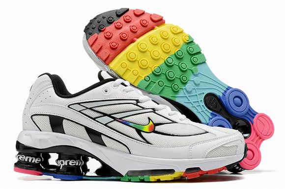 Nike Shox Ride 2 White Rainbow Men's Running Shoes-21 - Click Image to Close